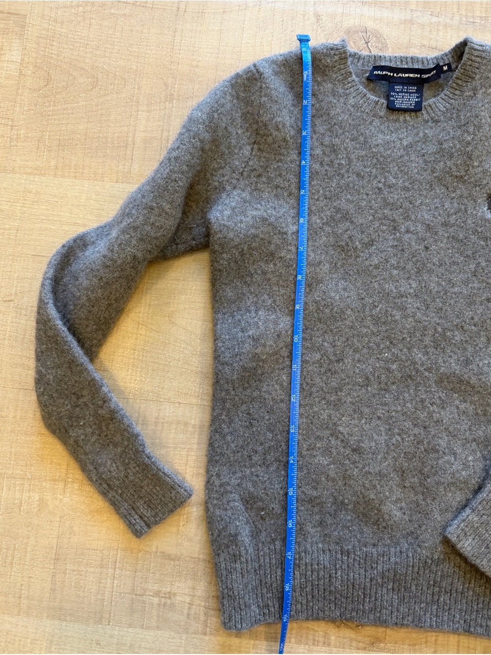 Ralph Lauren Sport Wool and Angora Sweater - Picture 3 of 5
